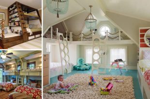 21 Most Amazing Design Ideas For Four Kids Room - Amazing DIY .