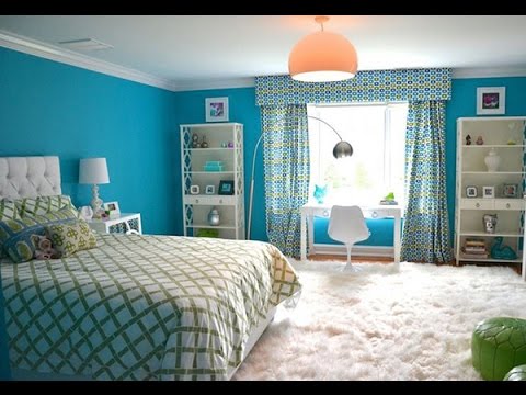 Fashionable Turquoise Bedroom Decorating Ideas - YouTu