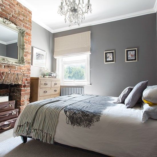 Romantic bedroom ideas – Romantic bedroom designs | Brick wall .
