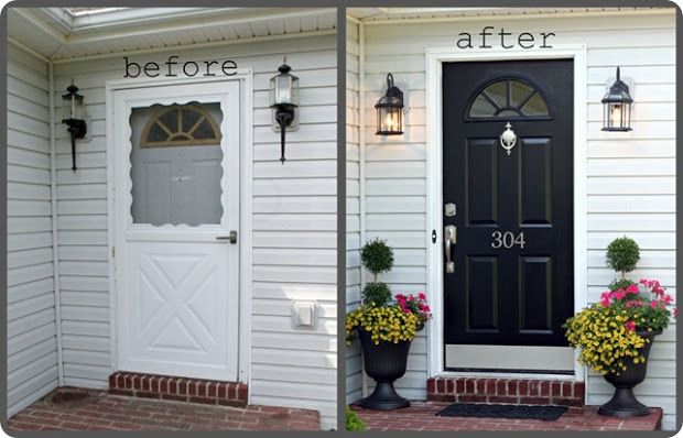 10 Cheap Ways to Boost a Builder Grade's Curb Appeal | Door .