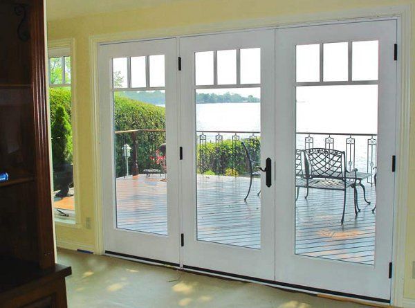 Craftsman style sliding glass door grid | French doors patio .