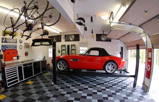 Modern Garage Decoration Ideas | Garage design, Modern garage .