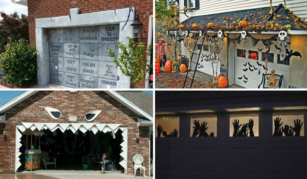 Awesome Garage Door Decorating Ideas for Halloween - Amazing DIY .
