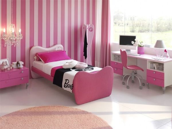 Stylish Girls Pink Bedrooms Ide