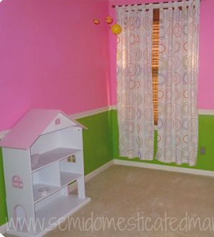 This Pink and Green Baby Nursery was Decorated for $150 | Green .