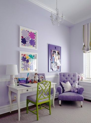 Purple &green | Girl room, Room decor, Purple bedroo