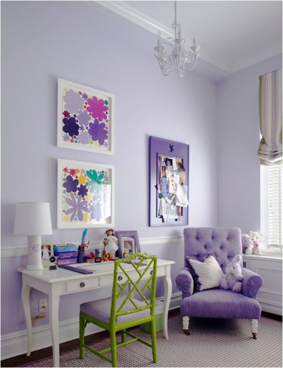 Decorating with… Purple | Girl room, Room decor, Little girl roo