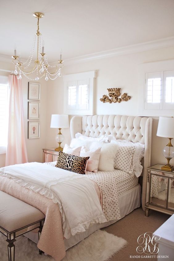 Pretty Pinks: Pale, Pastel Soft Pink Rooms | Home decor bedroom .