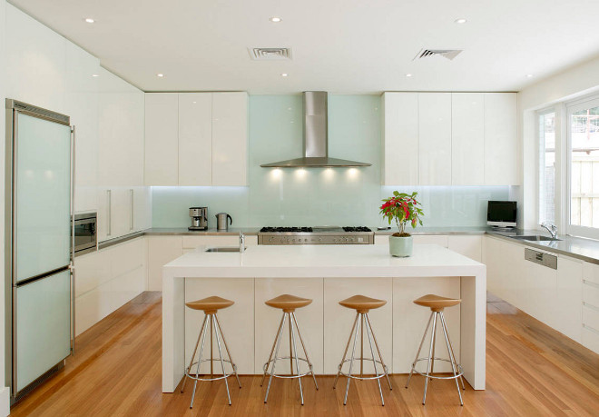 What is a Kitchen Glass Splashback? - Home Bunch Interior Design Ide