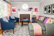 Make Your Living Room Look 20 Years Younger | Colourful living .
