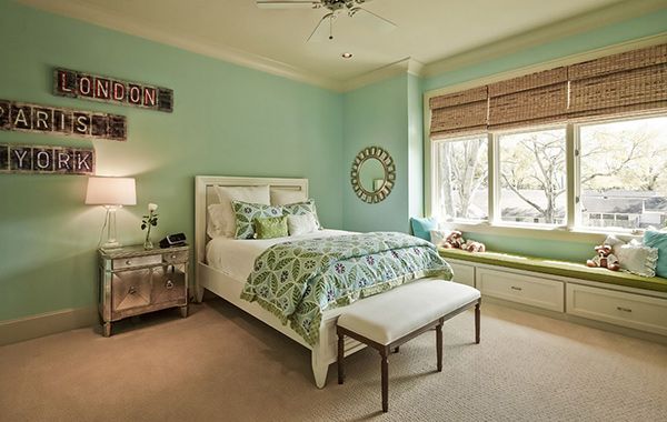 Green Bedroom Decorating Ideas For
  Teenager