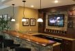 Top 40 Best Home Bar Designs And Ideas For Men | Bars for home .