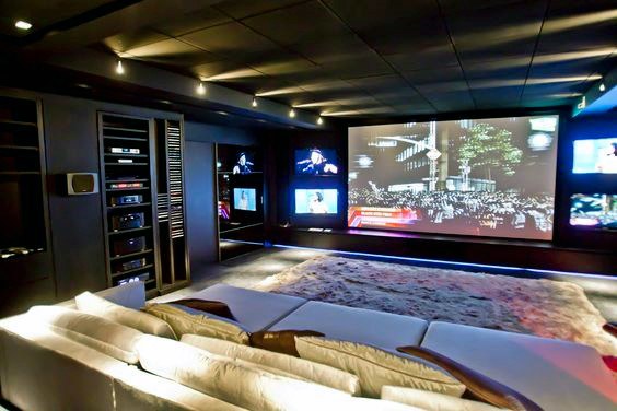 Top 40 Best Home Theater Lighting Ideas - Illuminated Ceilings and .