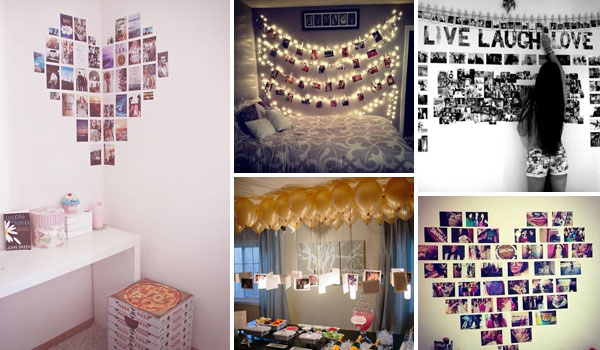 Top 24 Simple Ways to Decorate Your Room with Photos - Amazing DIY .