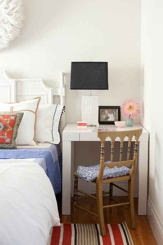 Disguise your desk as a bedside table. (With images) | Small .