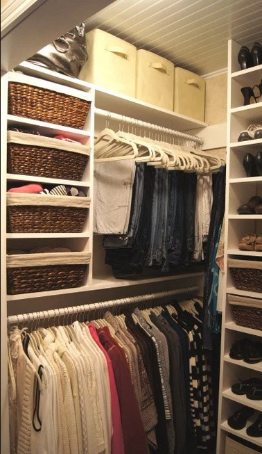 10 Organization Tricks for People With Too Many Clothes | Closet .