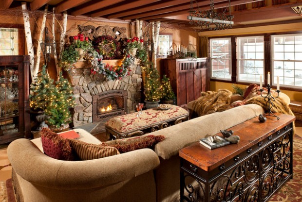 16 Brilliant Ideas How to Decorate Your Living Room for Christm