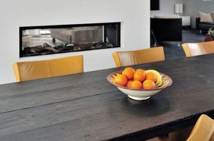 Table Furniture Design Made From Wooden Material under Dining Room .