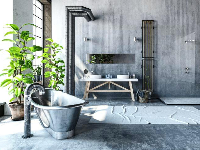 Top bathroom design trends 2019: industrial is back | Architecture .