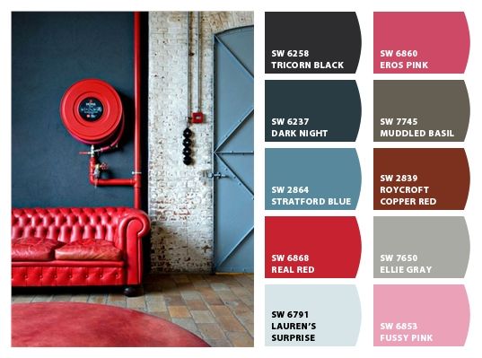 Industrial - Color Palette Inspiration Chip It! by Sherwin .