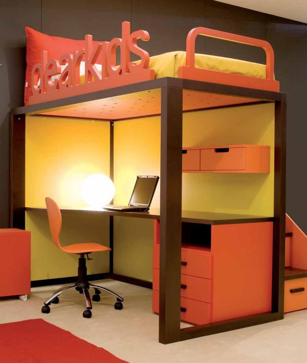 22 Colorful and Inspirational Kids Room Desks for Studying and .