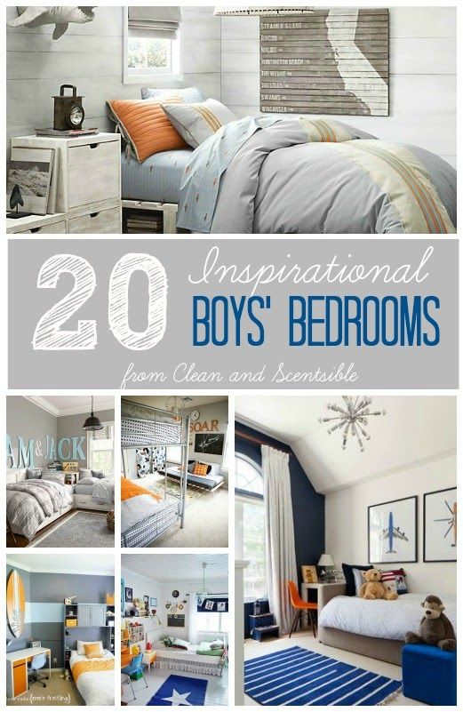 Inspirational Boys' Bedrooms | Big boy bedrooms, Clean bedroom .
