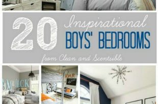Inspirational Boys' Bedrooms - Clean and Scentsib
