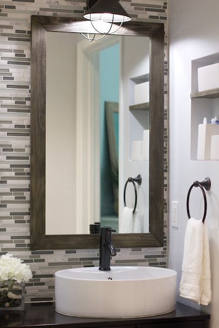 Bathroom Tile Backsplash Ideas | Tile backsplash bathroom .