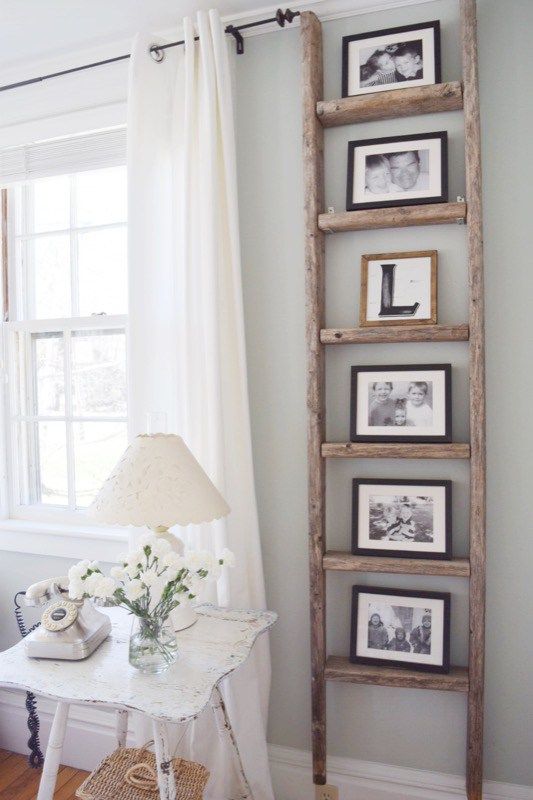 Decorating with a Vintage Ladder | Home decor accessories, Home .