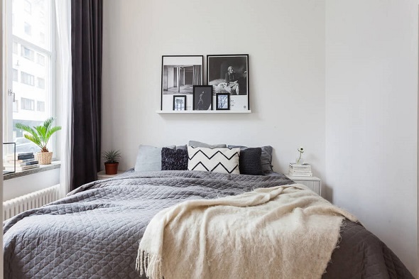 Take A Peek Three Interior Design Bedrooms Have Simple Monochrome .