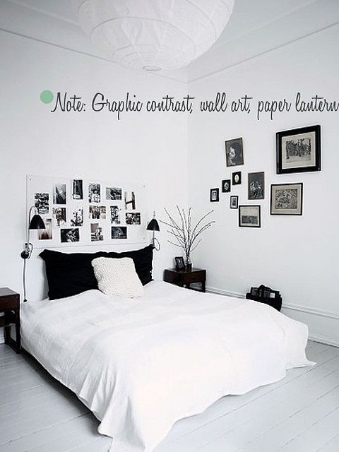 Inspired by... | Home bedroom, White bedroom, Black white bedroo