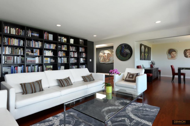 21+ Living Room Bookshelf Designs, Decorating Ideas | Design .
