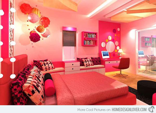 20 Pretty Girls' Bedroom Designs | Girl bedroom designs, Cute .