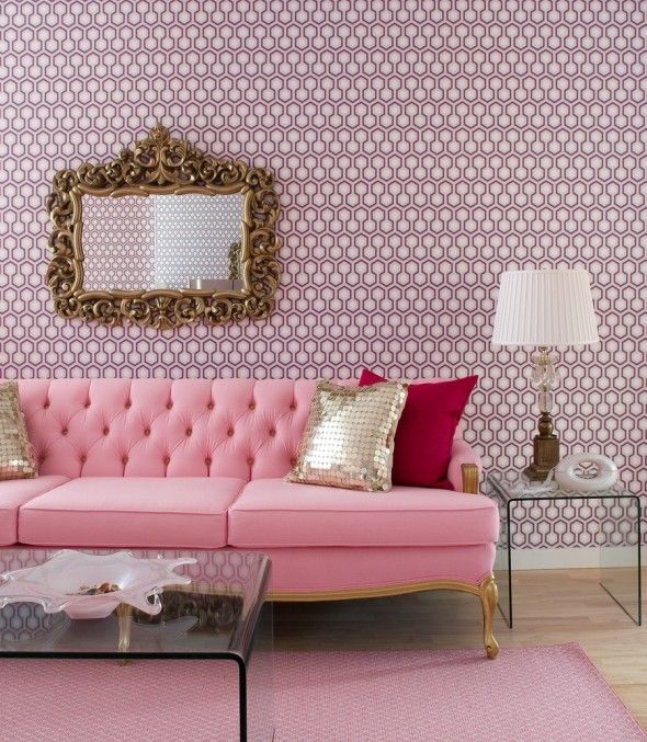 beautiful pink bedrooms | great-small-pink-living-room-designs-by .