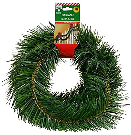 Amazon.com: Merry Christmas Soft Pine Garland Celebrate a Holiday .