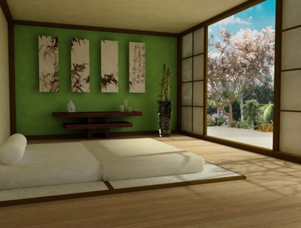 Elegance of Japanese Bedroom Interior Design | Japanese style .