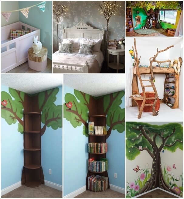 10 Cute and Creative Tree Inspired Kids' Room Decor Ide
