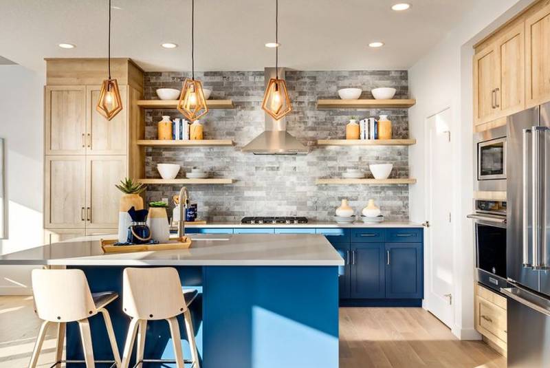 There are plenty of new trends coming in 2020 for kitchen design .