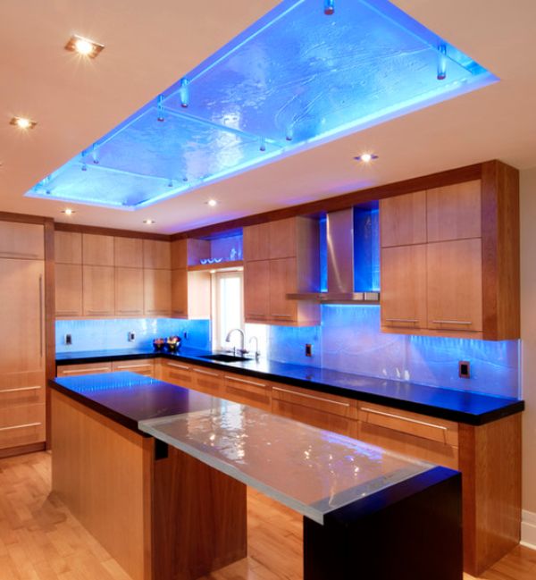 Kitchen Kitchen Led Lighting Ideas Stylish On Within Strip And .