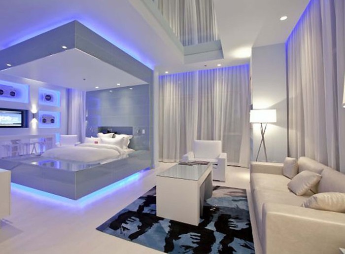 Brighten your Space with These Impressive Bedroom Lighting Ideas .