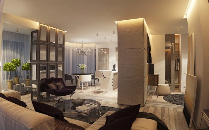 Living Room Design by Elena Ovcharenko