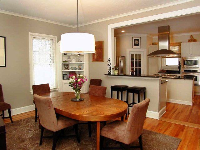 kitchen dining rooms combined | Modern Dining Room Kitchen Combo .