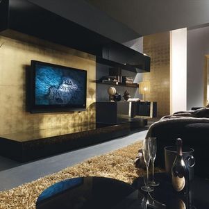 Contemporary Living Room Design Ideas By Pressoto Italia Gold .