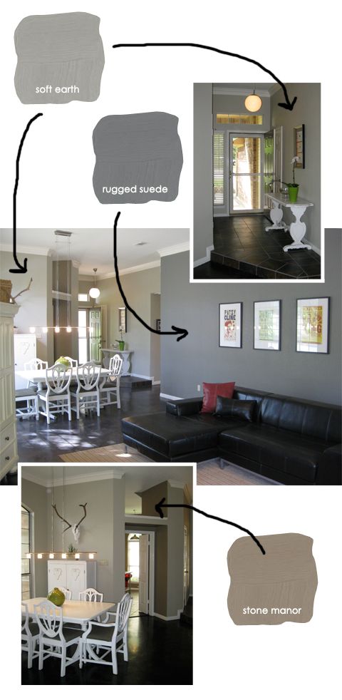 grey paint colors | Home decor, Home, Paint colors for ho