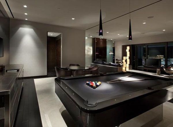 30 Trendy Billiard Room Design Ideas | Pool table room, Game room .