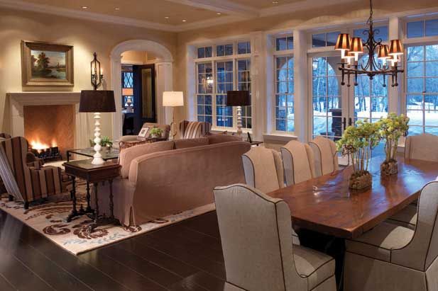 Luxury living dining room combo. (With images) | Living room .