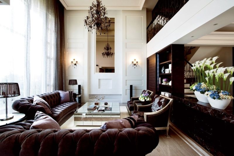 Modern Classic Living Room Design | Oturma odası dekorasyonu, Iç .