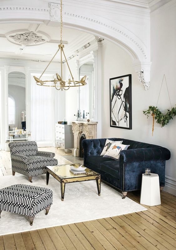 How to Get a Modern Classic Living Room - Inspiration Design Books .