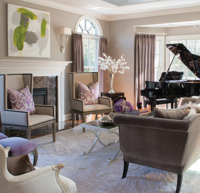Modern Classic Interiors - Traditional - Living Room - New York .