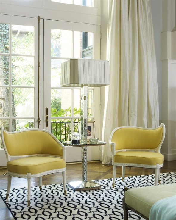 yellow accent chairs living room | Dining Chairs Design Ideas .